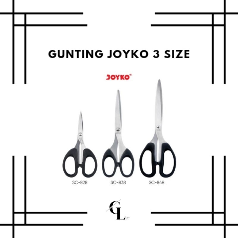 

Gunting Joyko 3 size