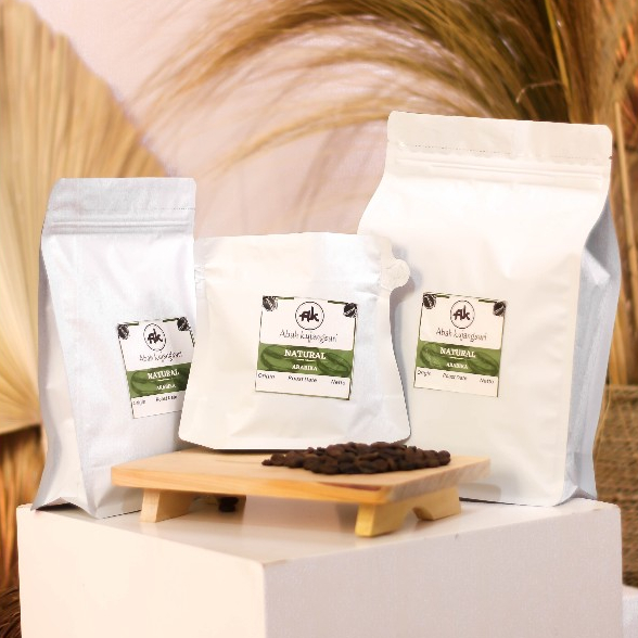 

Biji Kopi Arabika Natural roastbean Abah Kujang Sari