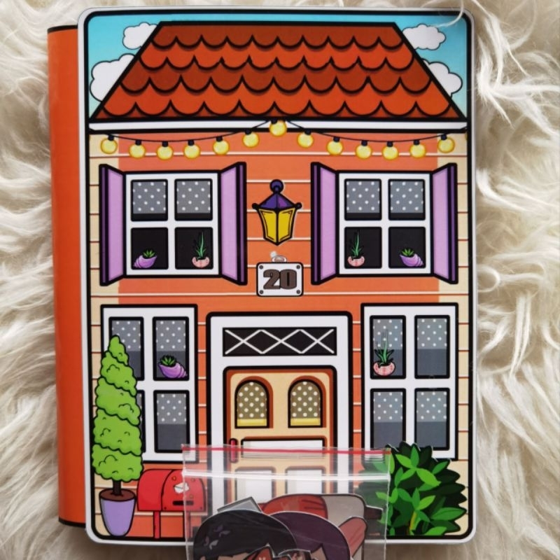 TOCA BOCA PAPER BOOK chocholate quite book toca boca PAPER BOOK mainan edukasi anak bongkar pasang