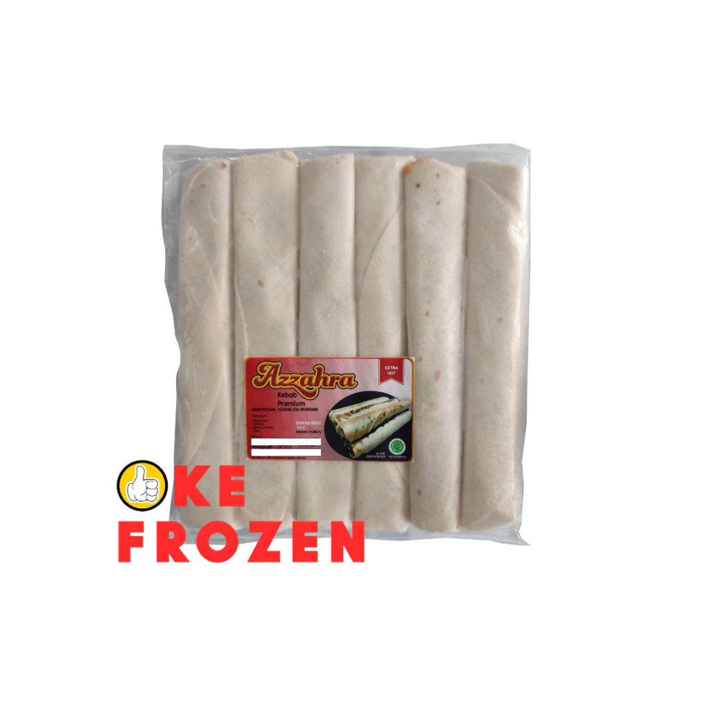 

AZZAHRA LUMPIA KEBAB PREMIUM RASA EXTRA HOT ISI 8PCS