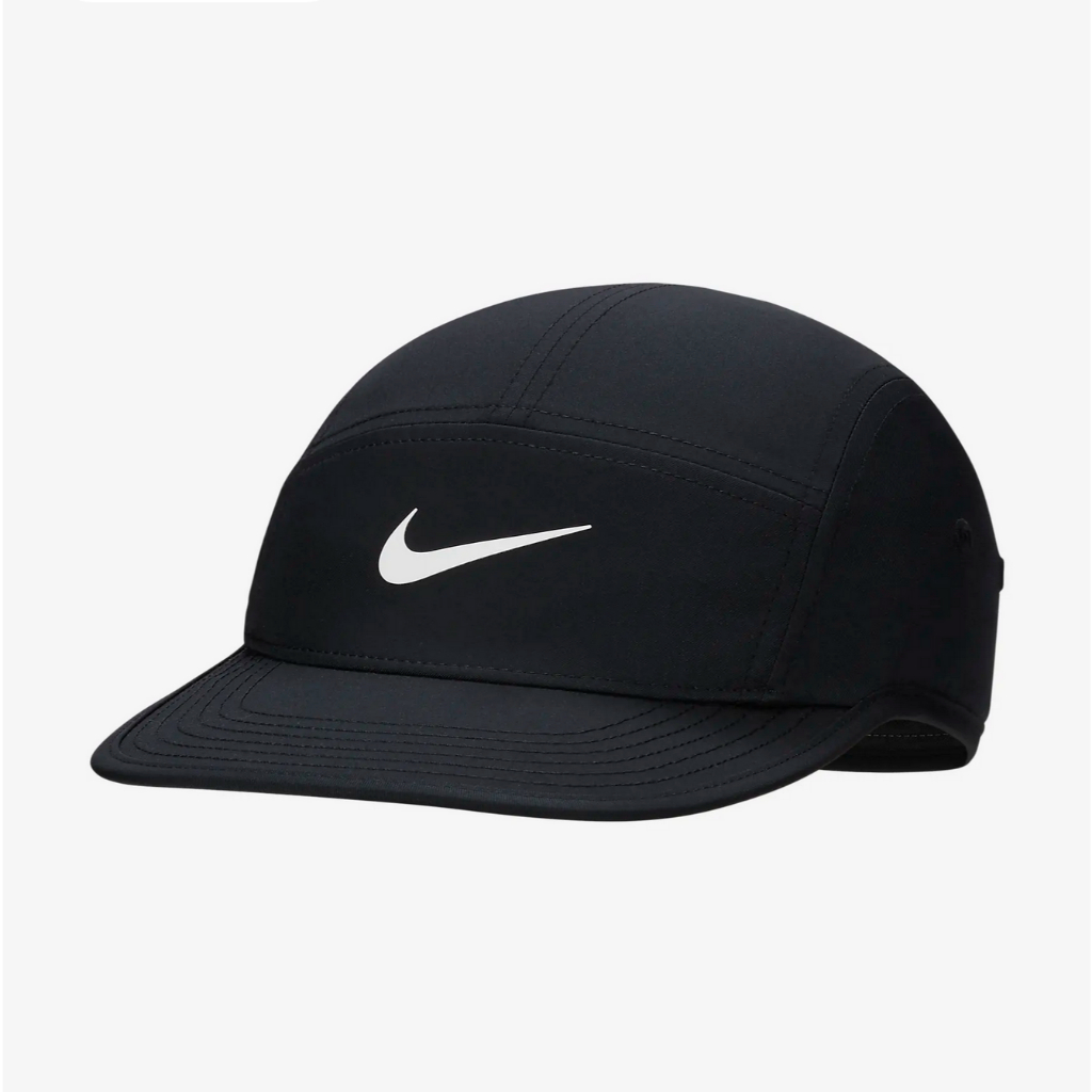 Nike Dri-FIT Fly Swoosh Cap Black FB5624-010 Unstructured 5-panel Topi Original 100%