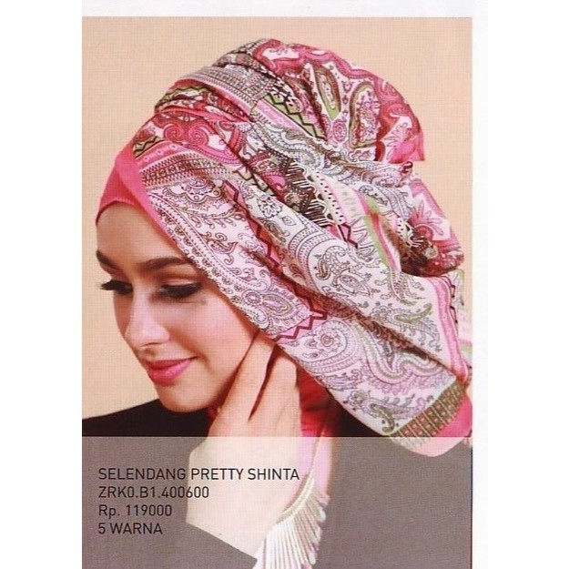ZOYA Selendang Pretty Shinta Hijab Segi Empat ORI 100%