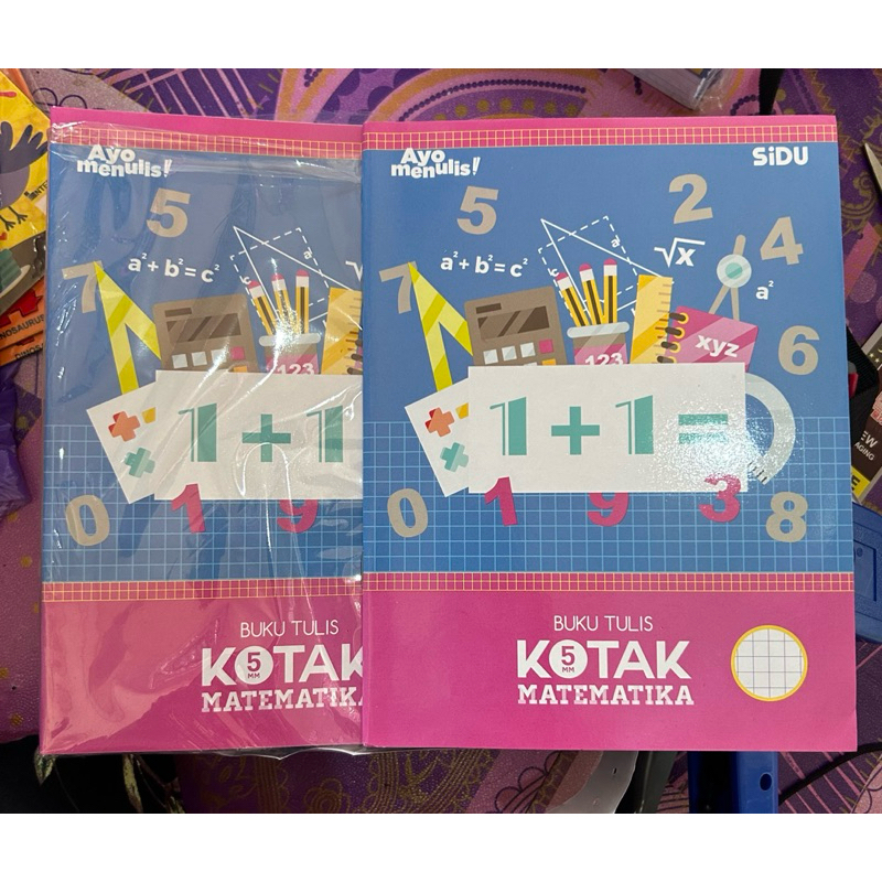 

Buku tulis/Buku Kotak/Buku Sidu/Buku Matematika