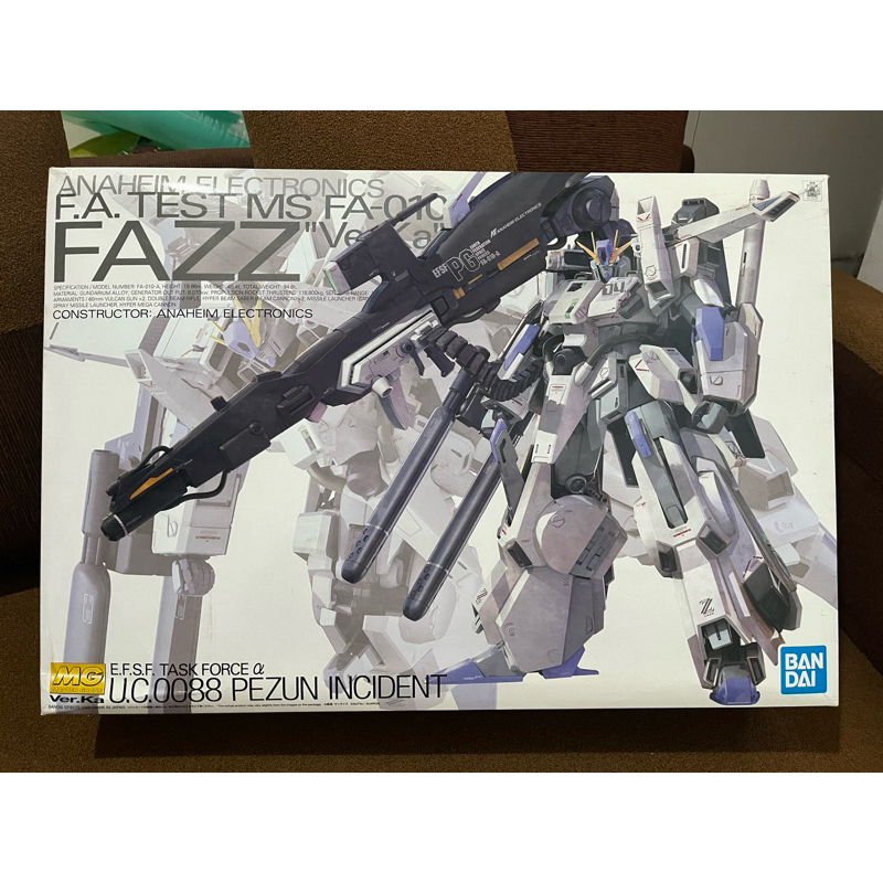 (ORIGINAL) Gundam Bandai MG 1/100 Fazz Ver Ka