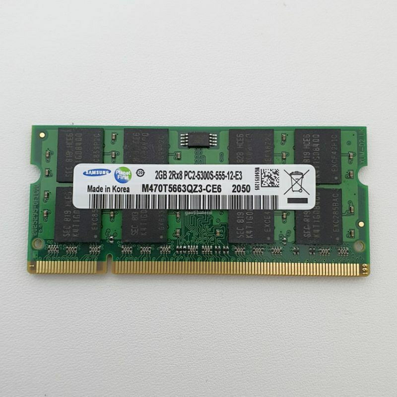 RAM LAPTOP DDR2 2GB 5300 MHz ORI