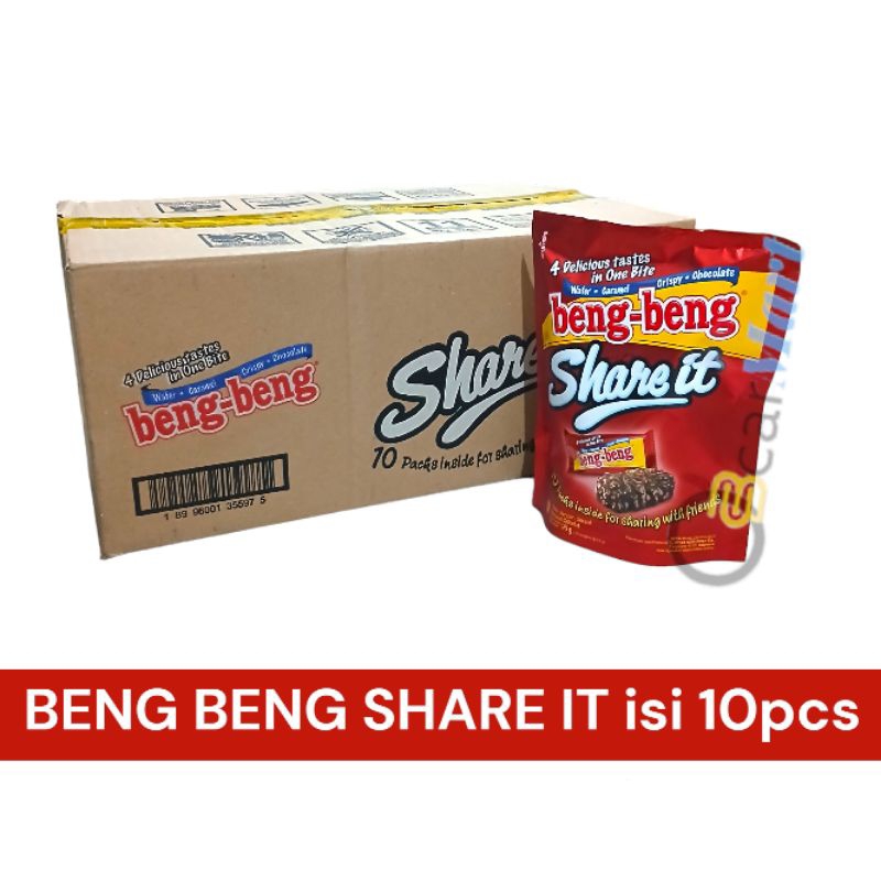 

BENGBENG SHARE IT 1 Pak isi 10 Bungkus GSVmart