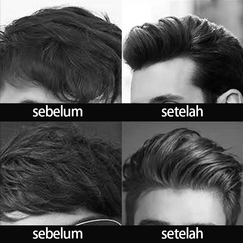 RB Minyak Rambut Retro Pria Pelembap Penata Rambut Minyak Rambut Gel Rambut Anti Lengket Tahan Lama