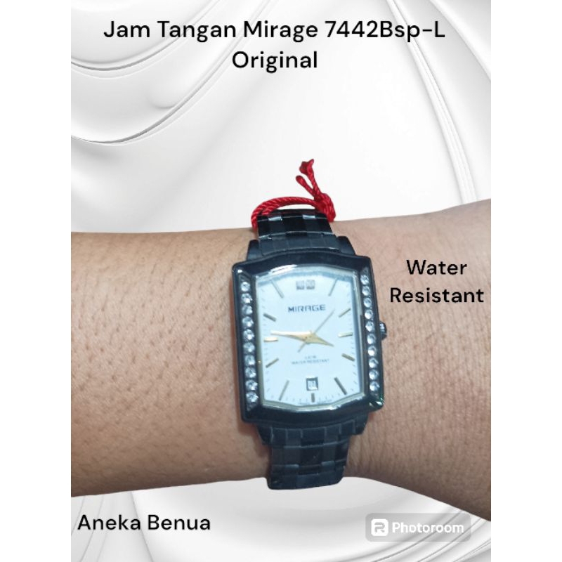 Jam Tangan MIRAGE 7442BSP-L, ORIGINAL, Jam Tangan Wanita, Jam Tangan Kotak