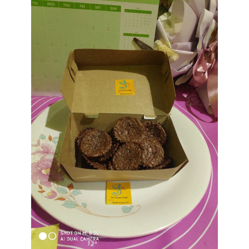 

brownis cookies kering