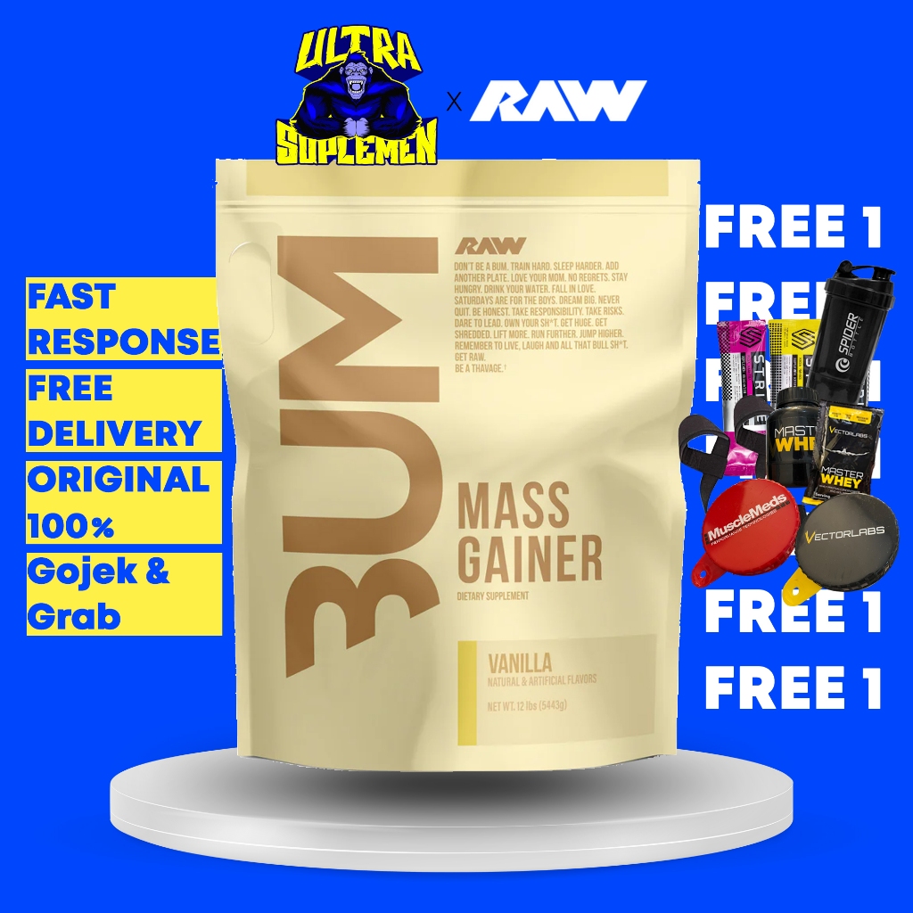 RAW BUM MASS GAINER 12LBS CBUM SIGNATURE