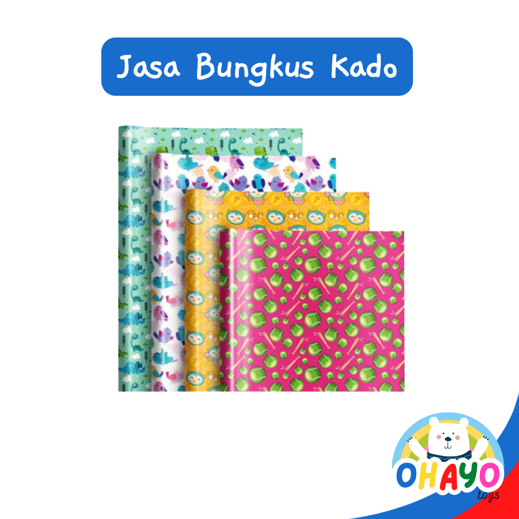 

Jasa Bungkus Kado Extra Kardus dan Kartu Ucapan