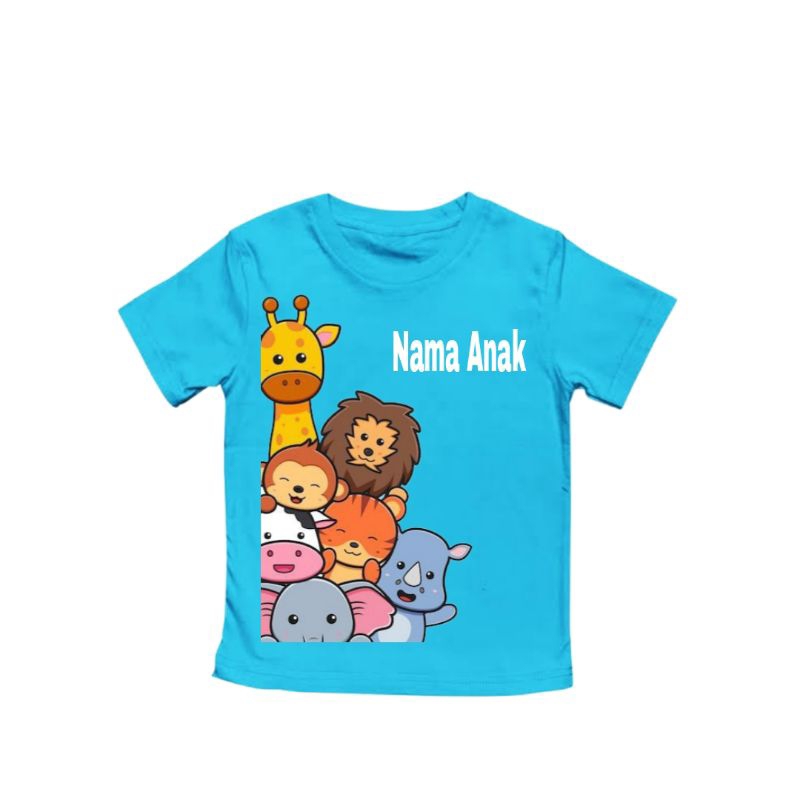 kaos Anak//baju kaos anak //baju kaos anak request nama//baju Anak