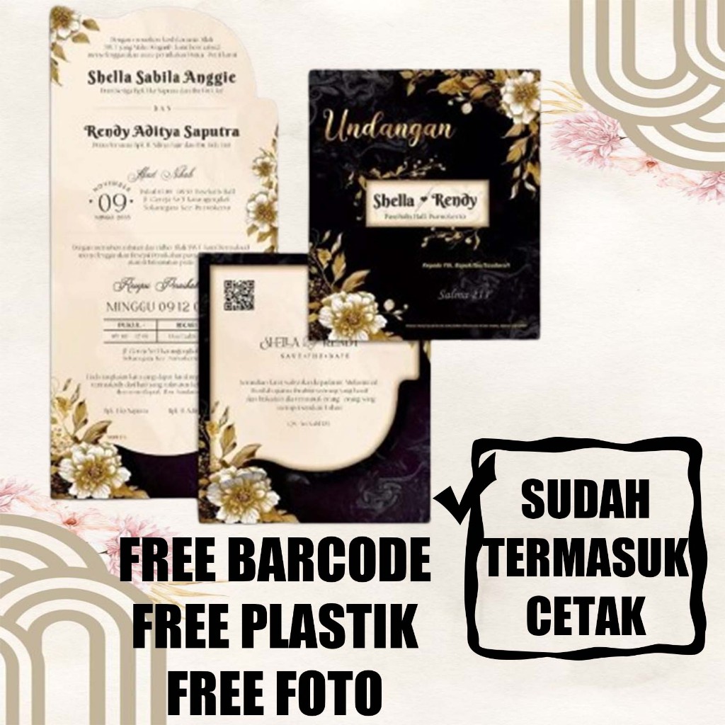 BLANKO ISI / UNDANGAN BLANKO / UNDANGAN NIKAH/ undangan nikahan / undangan wedding / pernikahan / pe
