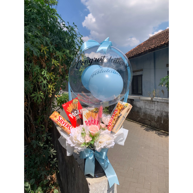 

[Khusus Jogja] Bloombox Snack Pocky & Silverqueen
