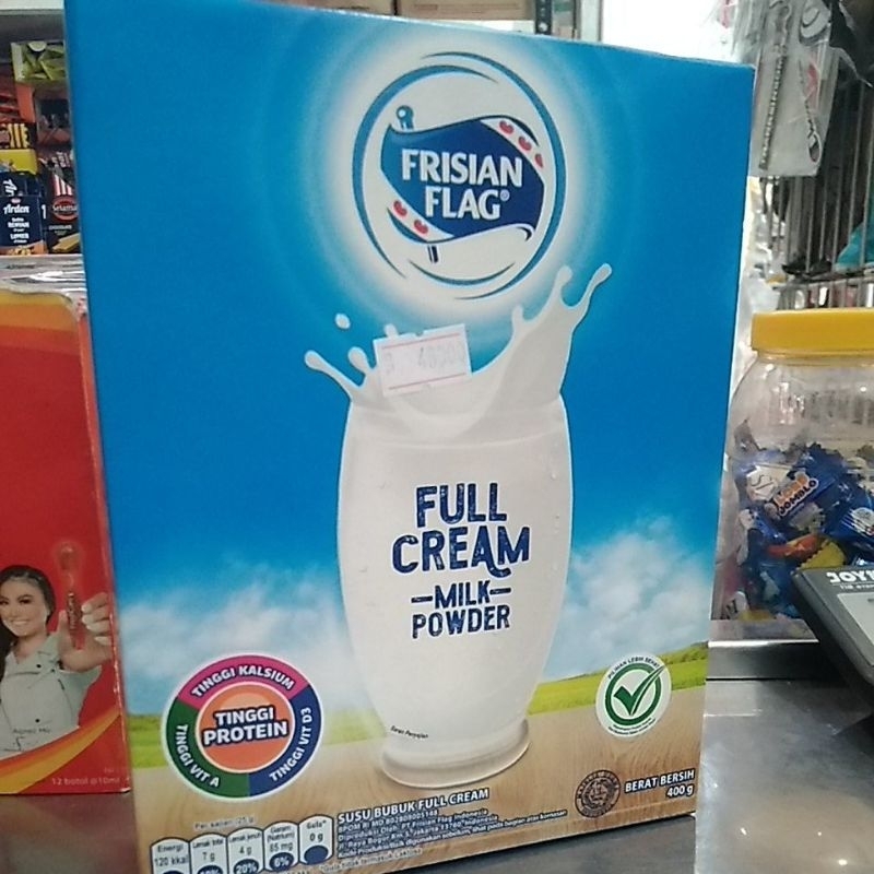 

Susu Frisian flag full cream 400g