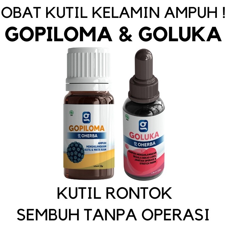 Gopiloma Dan Goluka Obat Papiloma Paket AMPUH
