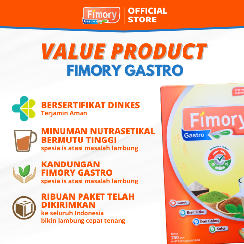 

FIMORY 250gr Minuman Sehat Nutrasetikal Untuk Mengatasi Asam Lambung Bisa COD