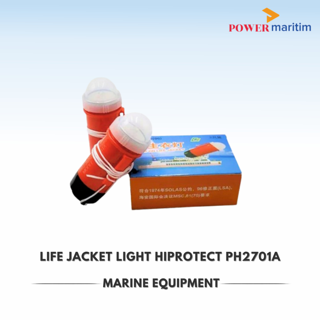 Life Jacket Light Solas Hiprotect PH2701A Dry Battery Lampu Pelampung Solas