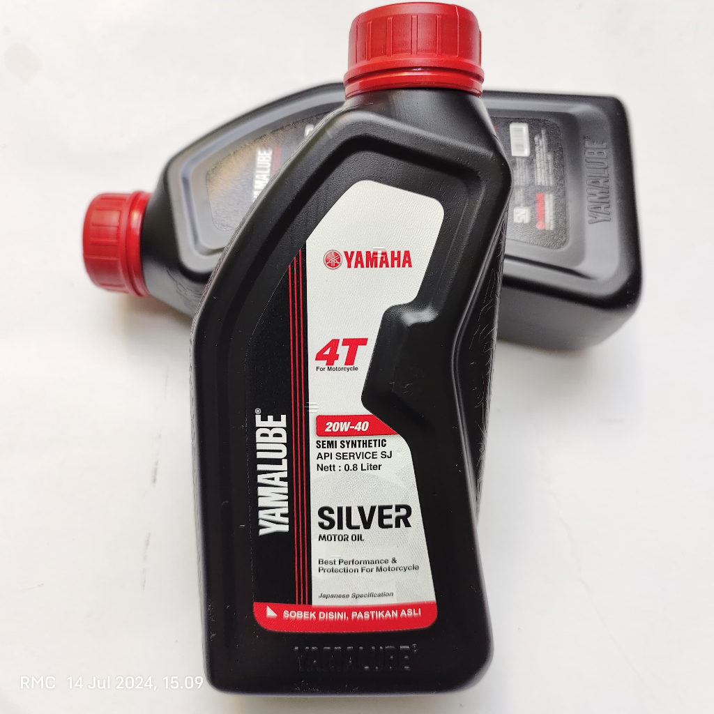 OLI MOTOR YAMALUBE SILVER UNTUK MOTOR 4T 800ML OLI YAMALUBE SILVER 0.8L