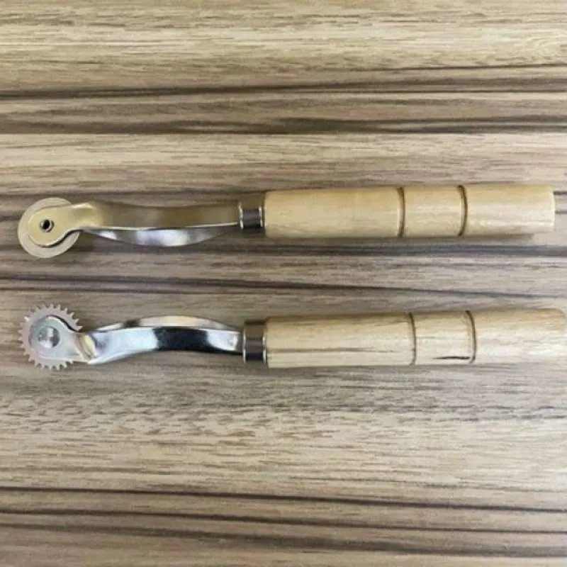 tracing wheel (rader kayu) bergerigi dan tanpa bergerigi