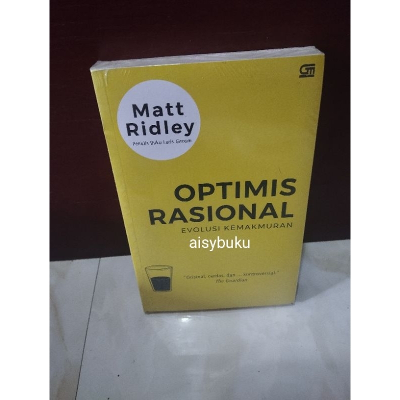 ORI segel Optimis Rasional evolusi kemakmuran matt ridley