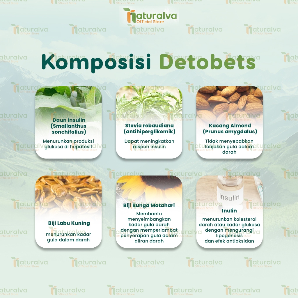 

RB22 Detobets Sereal Diabet Serbuk Super Low Fat Rendah Lemak untuk Penderita Diabetes Organik