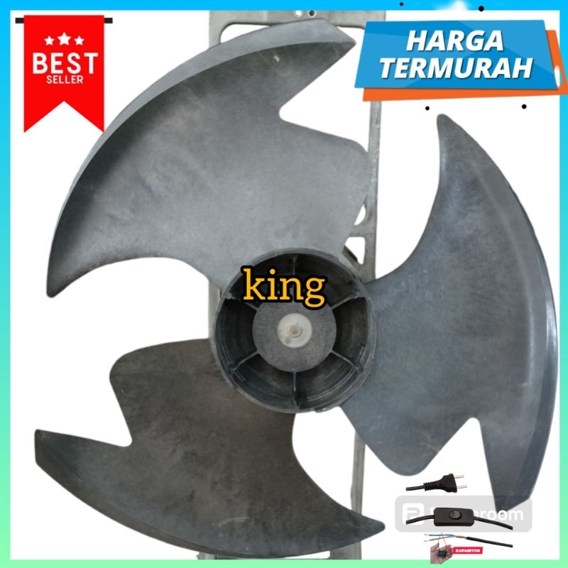KIPAS ANGIN BLOWER AC DAIKIN 3PK & HEKSOS/HEMAT LISTIK CUMA 50 WATT/ FREE COLOKAN ON OF