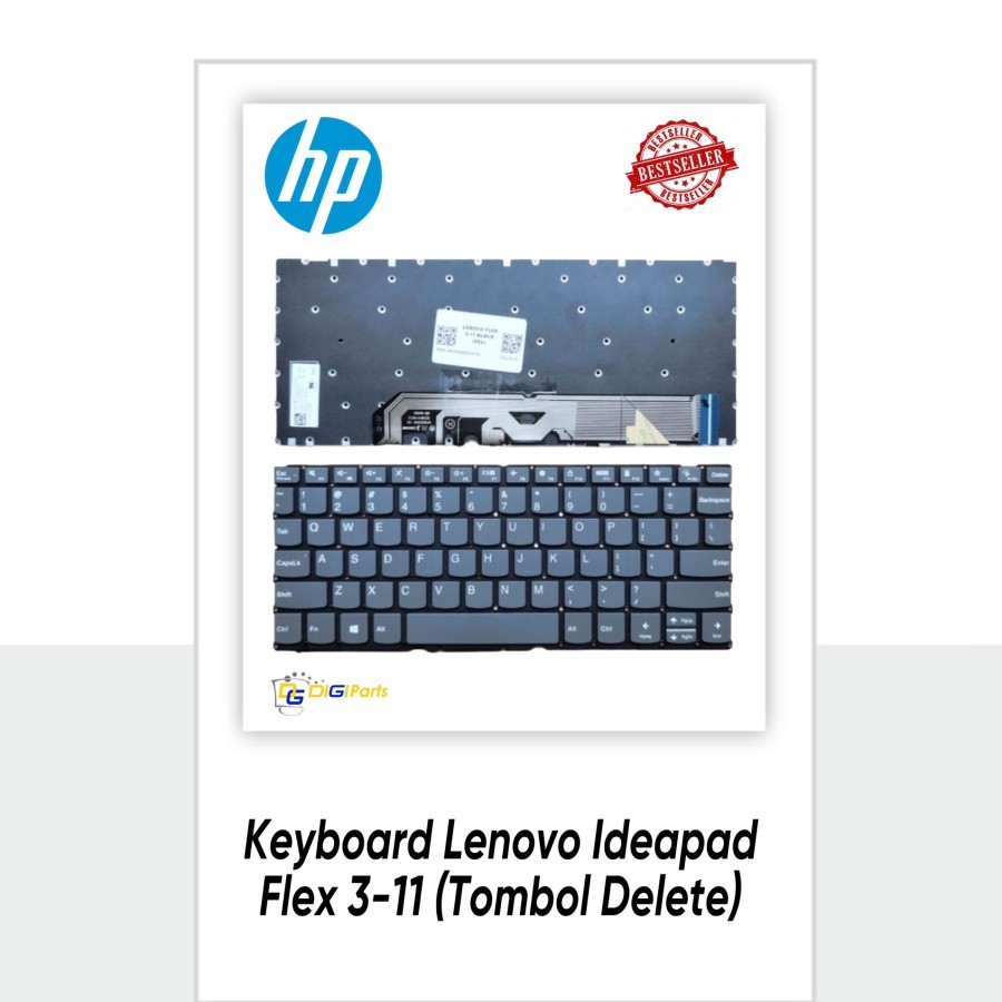 Keyboard Lenovo Ideapad Flex 3 11ada05 11igl05 3-11ada05 3-11igl05