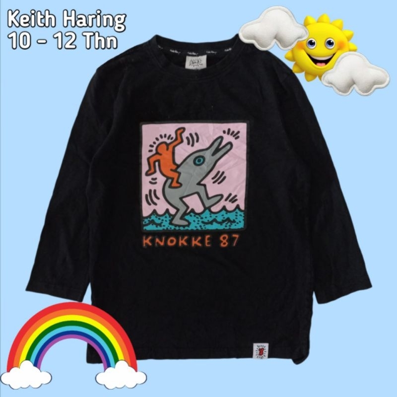 Long Sleeve Anak Keith Haring