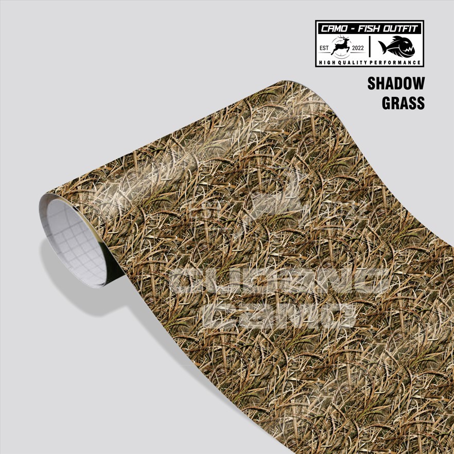 

Sticker Stiker Camo Camaouflage Murah..Motif SHADOW GRASS Uk. 100 x 50 cm