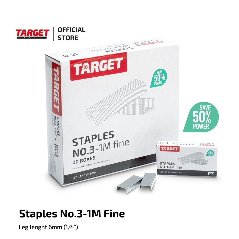 

Target Staples NO 3 ISI 2 24 6 KODE Z6Y5
