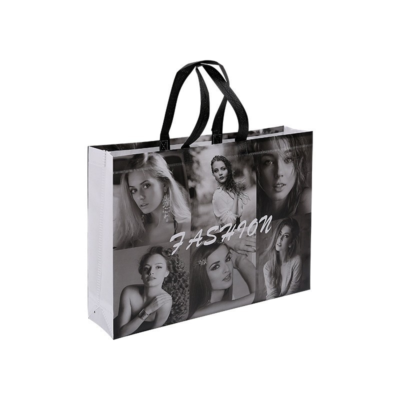 

Paper Bag Kain Motif Balck White Jumbo XL Goodie Bag Bag Murah Sale Premium