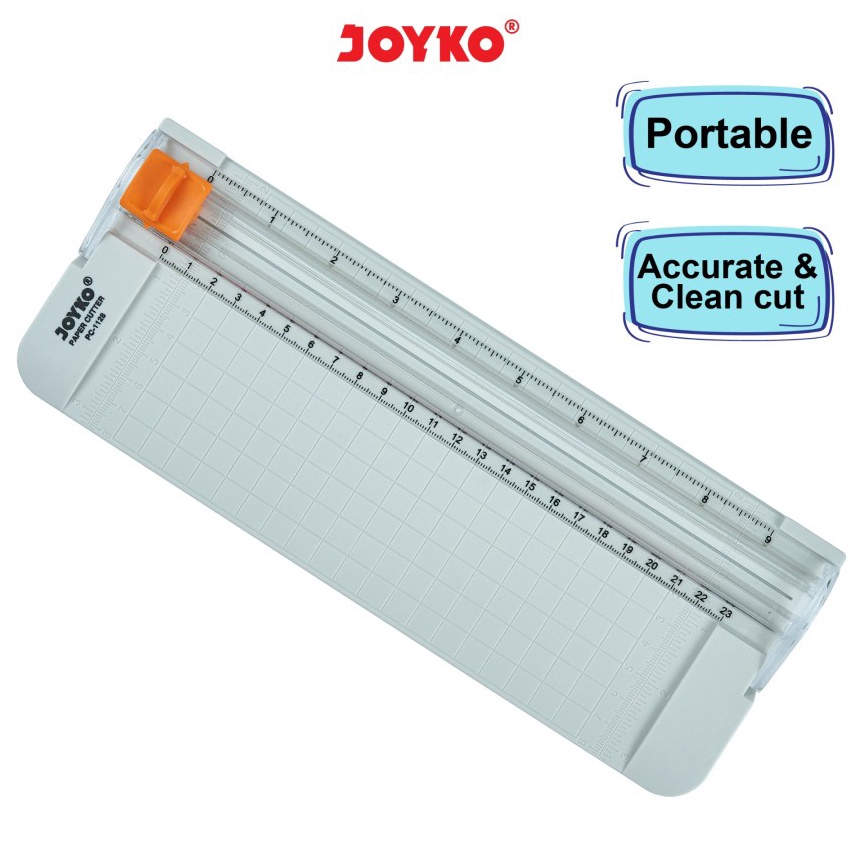 

Paper Cutter Trimmer JOYKO PC1128 Size A5 Alat Pemotong Potong Kertas KODE P9U4