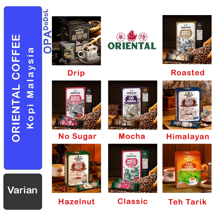 

Oriental White Coffee | Kopi Oriental Asli Import Malaysia Halal