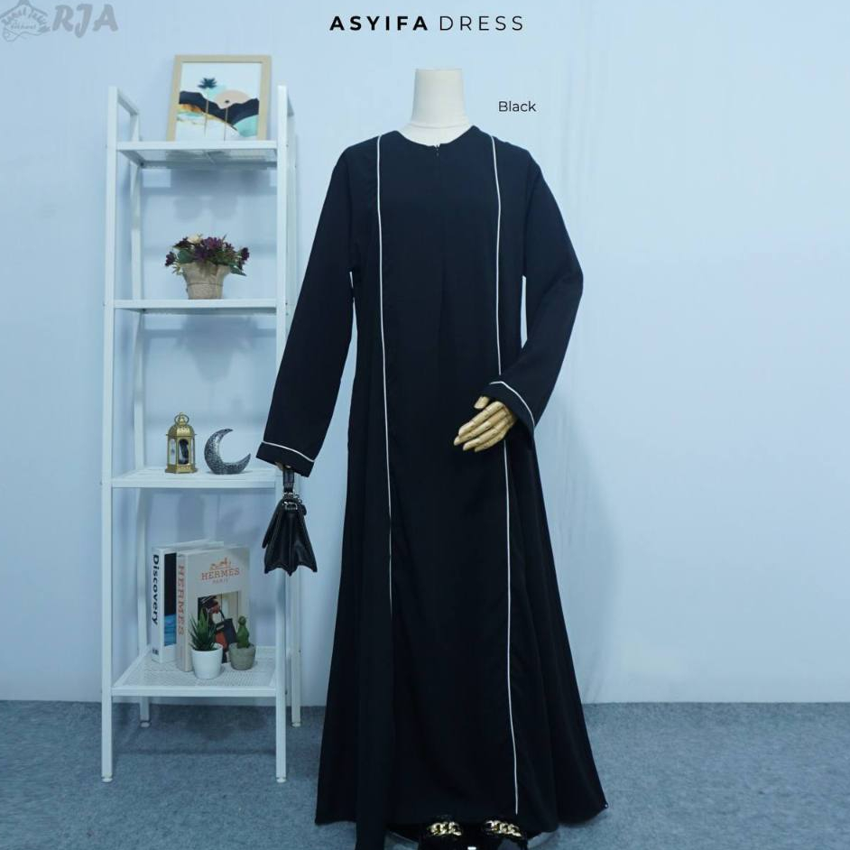 ASYIFA DRESS, ABAYA KEKINIAN DRESS SYARI BAJU GAMIS SYARI