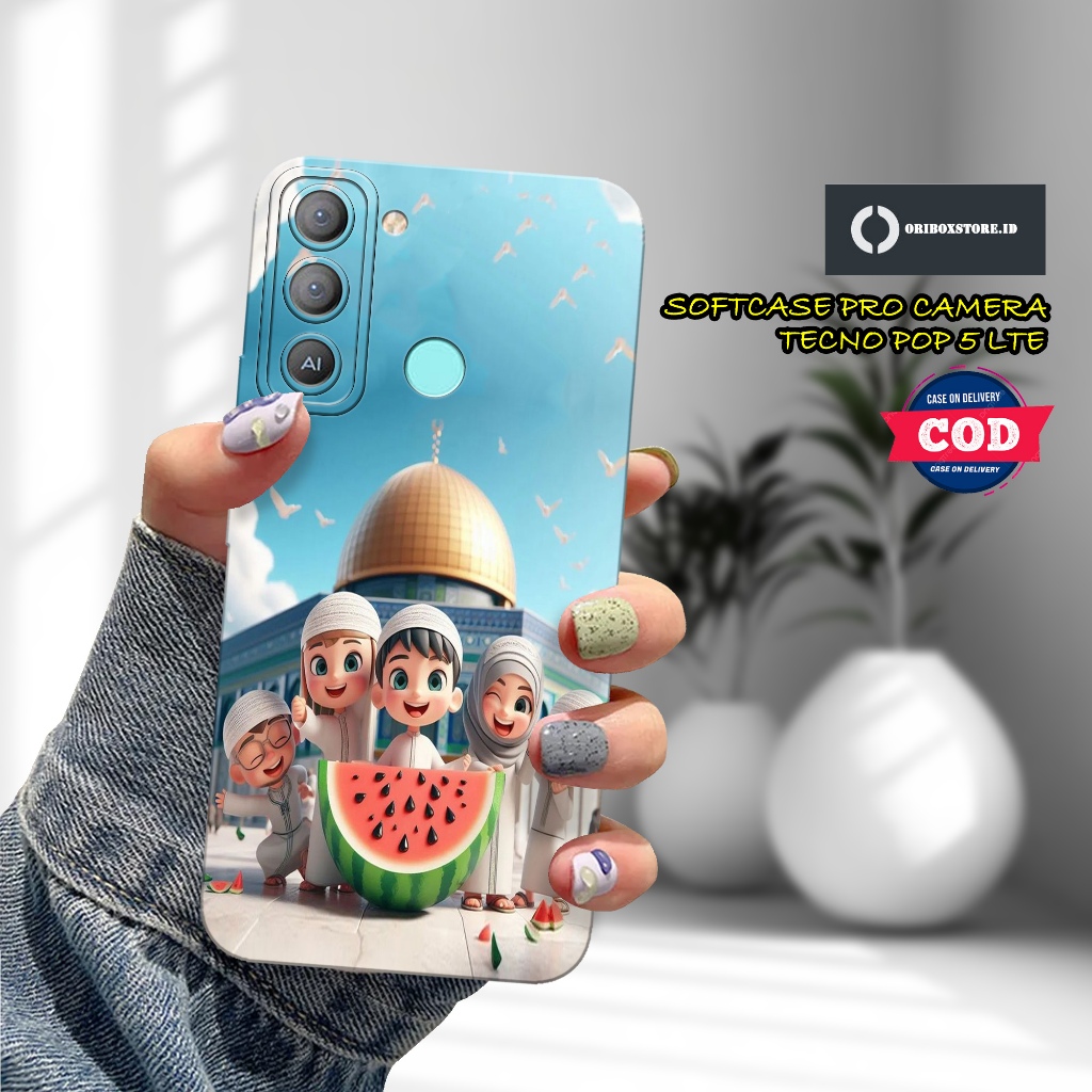 Case Hp TECNO POP 5 LTE Terbaru - Motif Case Muslim - Casing Hp TECNO POP 5 LTE - Softcase Hp TECNO 