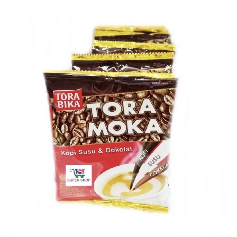 

Torabika Tora moka kopi susu & cokelat 10 sachet