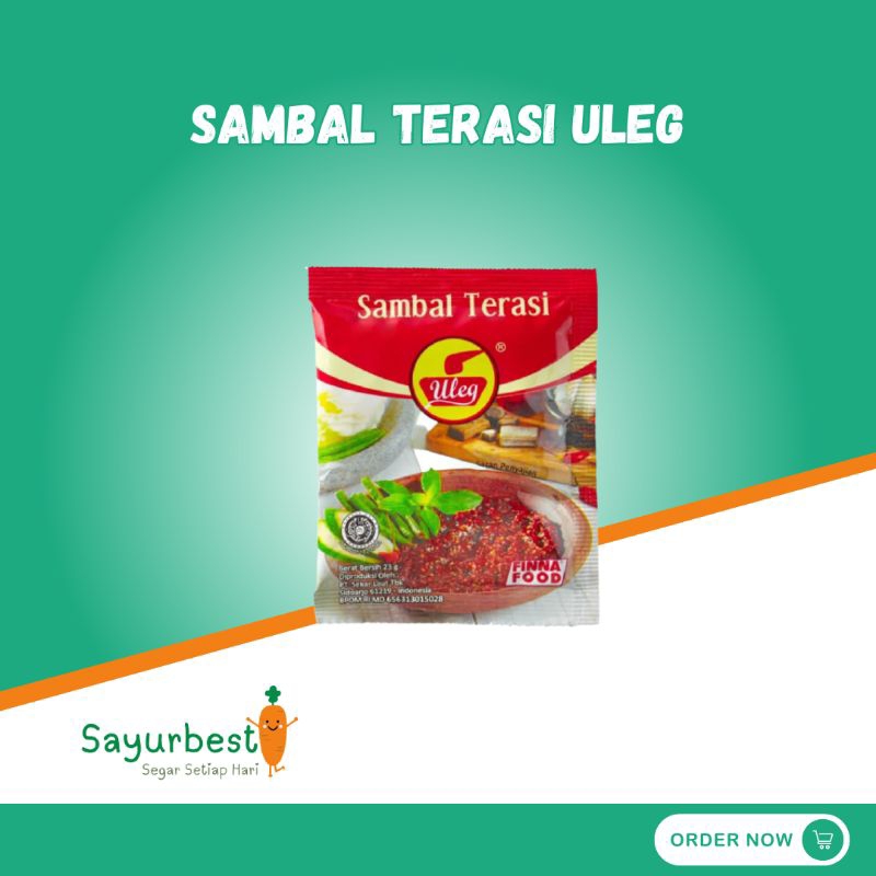 

Sambal Terasi Uleg 1 Sachet