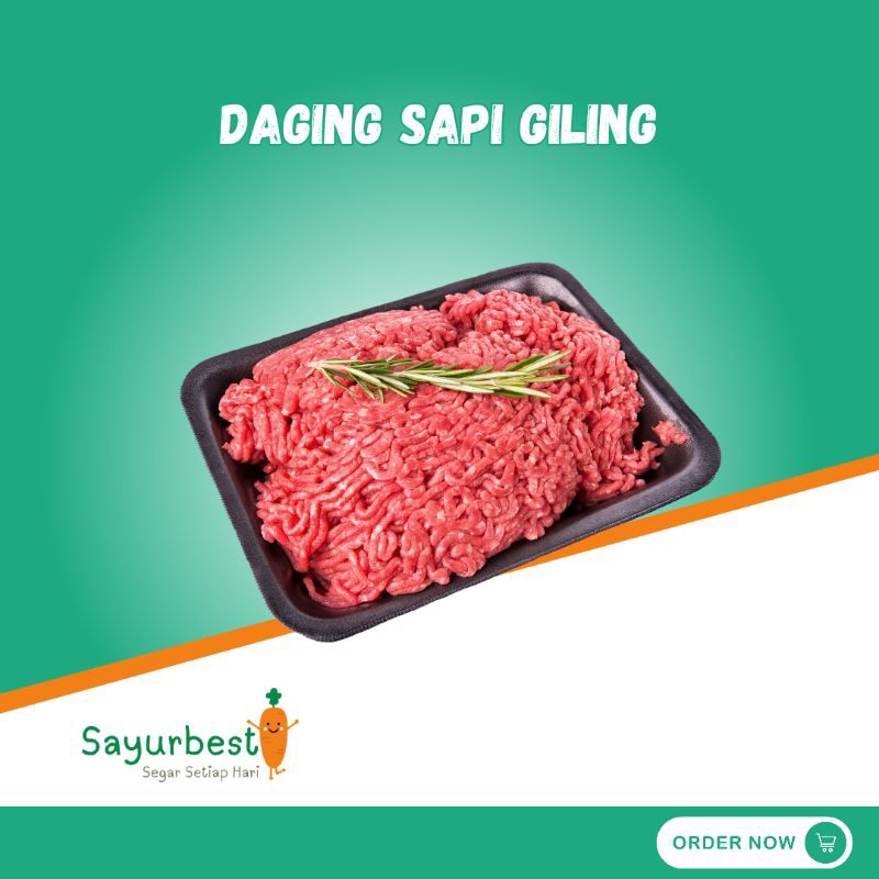 

(PO KIRIM BESOK) Daging Giling Sapi Fresh 250 Gram