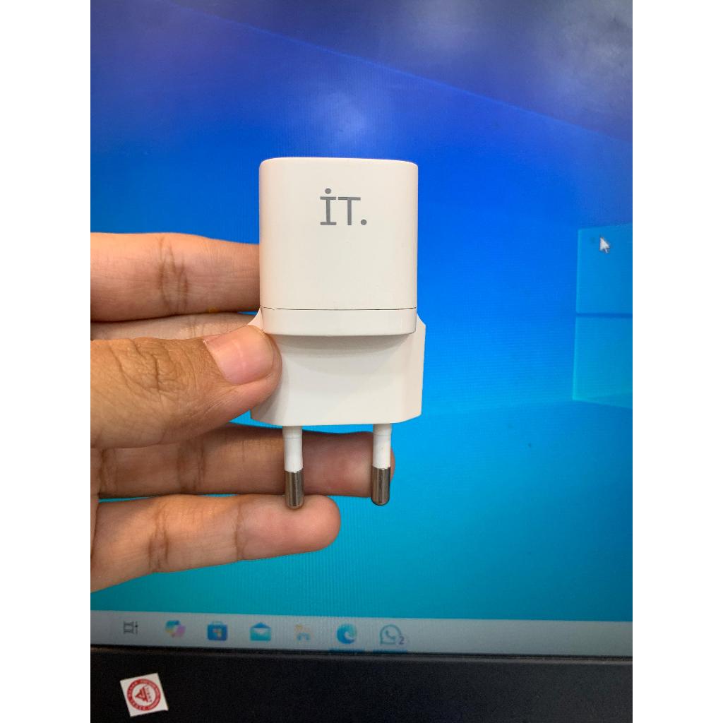 IT PLUG 20W CHARGER ANDROID FAST CHARGING 20 WATT ORIGINAL