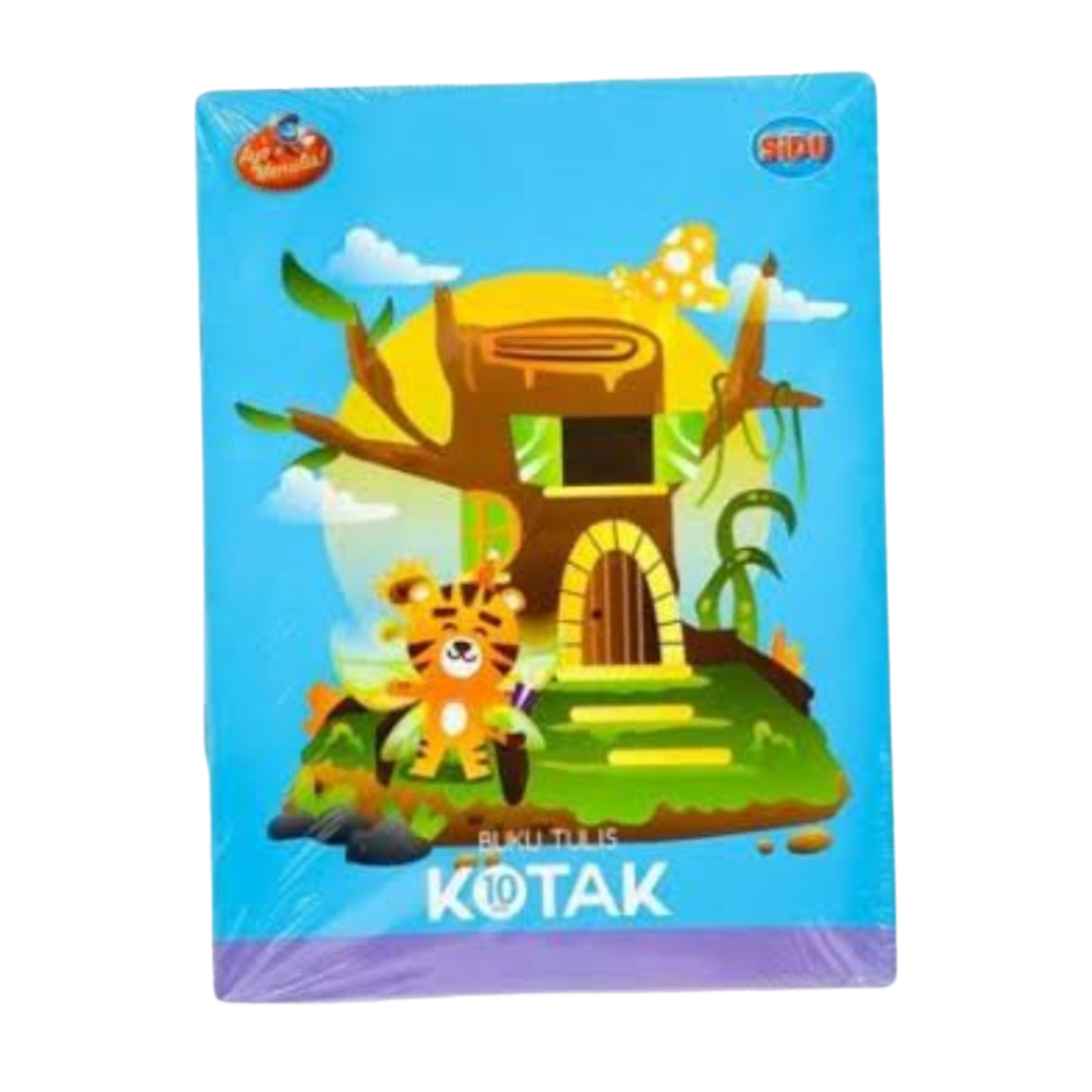 

[PAK] BUKU KOTAK TANGGUNG SIDU / BUKU MATEMATIKA KOTAK UKURAN SEDANG 10 MM ISI 10