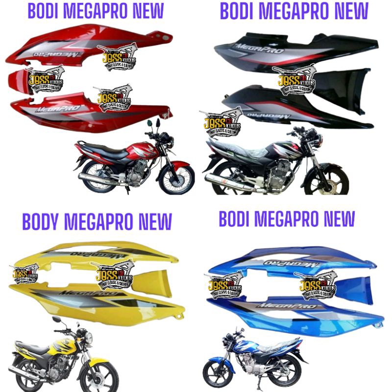 BODI MEGAPRO NEW PRIMUS COVER BODI MEGAPRO NEW PRIMUS SET KOMPLIT STIKER