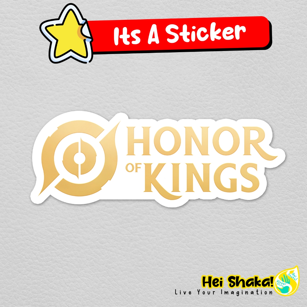 

Stiker HOK Honor of Kings Sticker Gaming Game Vinyl Anti Air