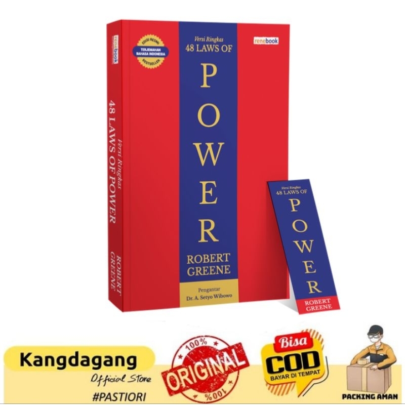 ORIGINAL BOOK - 48 Laws of Power (Bahasa Indonesia)