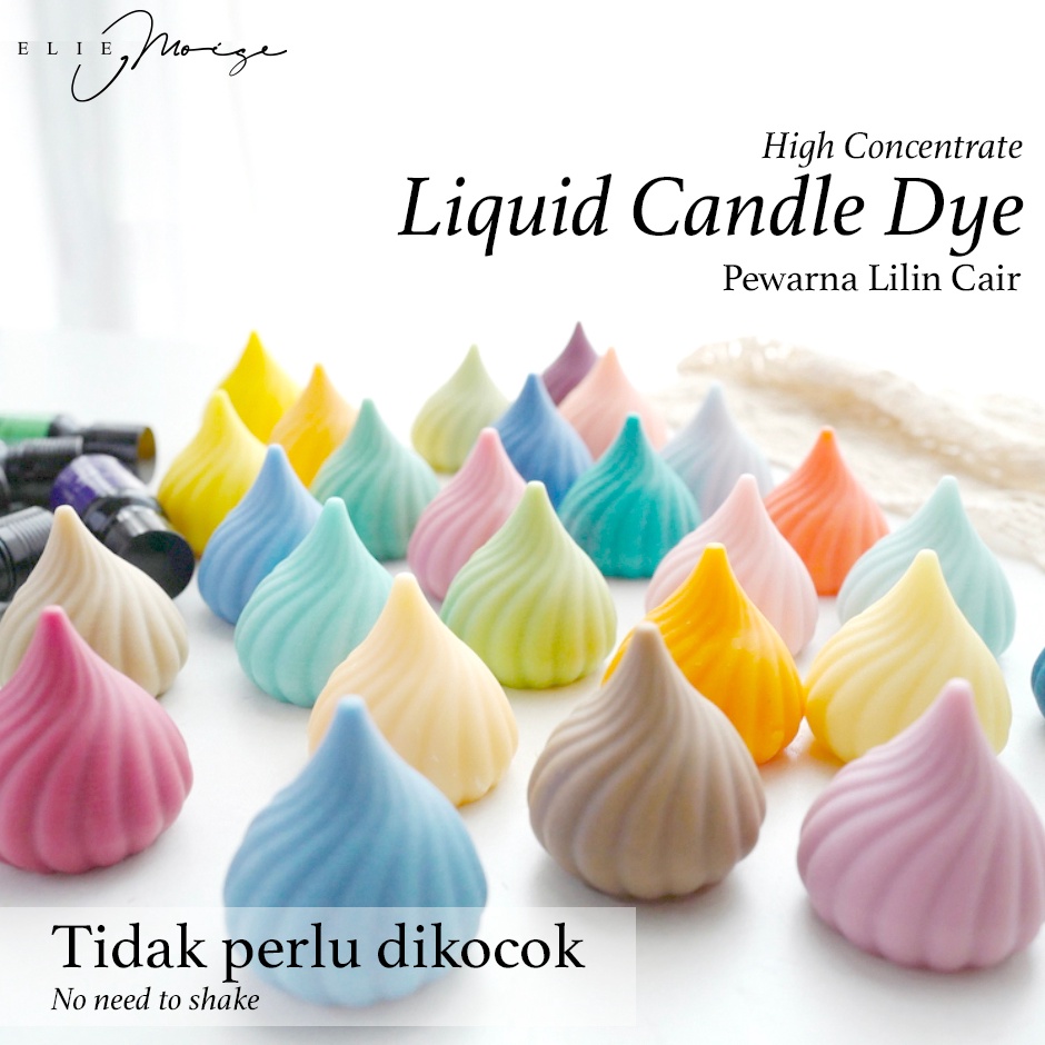 KODE R49Y Pewarna Lilin Cair Satuan  Liquid Candle Dye Oil Soluble Oil Base Aromaterapi  Pewarna USA