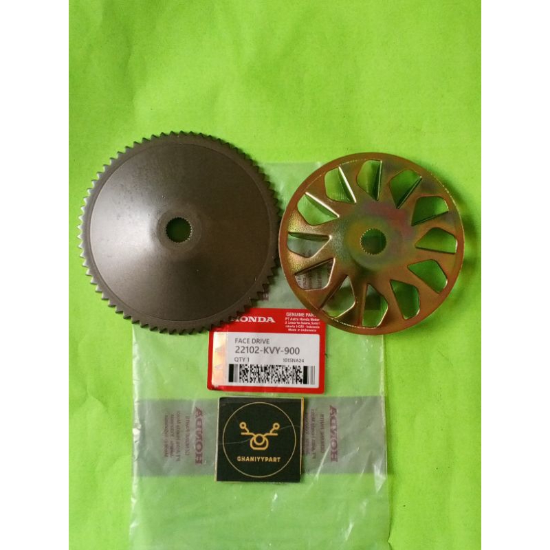 KIPAS RUMAH ROLLER BEAT KARBU BEAT LAMA SATU SET KIPAS PULLY BEAT KARBU SCOOPY KARBU BEAT FI STATER 