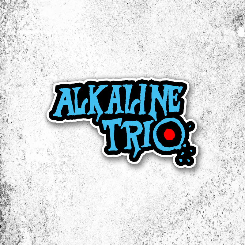 Sticker ALKALINE TRIO - Font