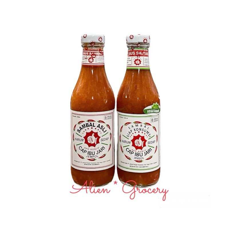 

SAMBAL CAP JEMPOL Original Vegetarian 320ml