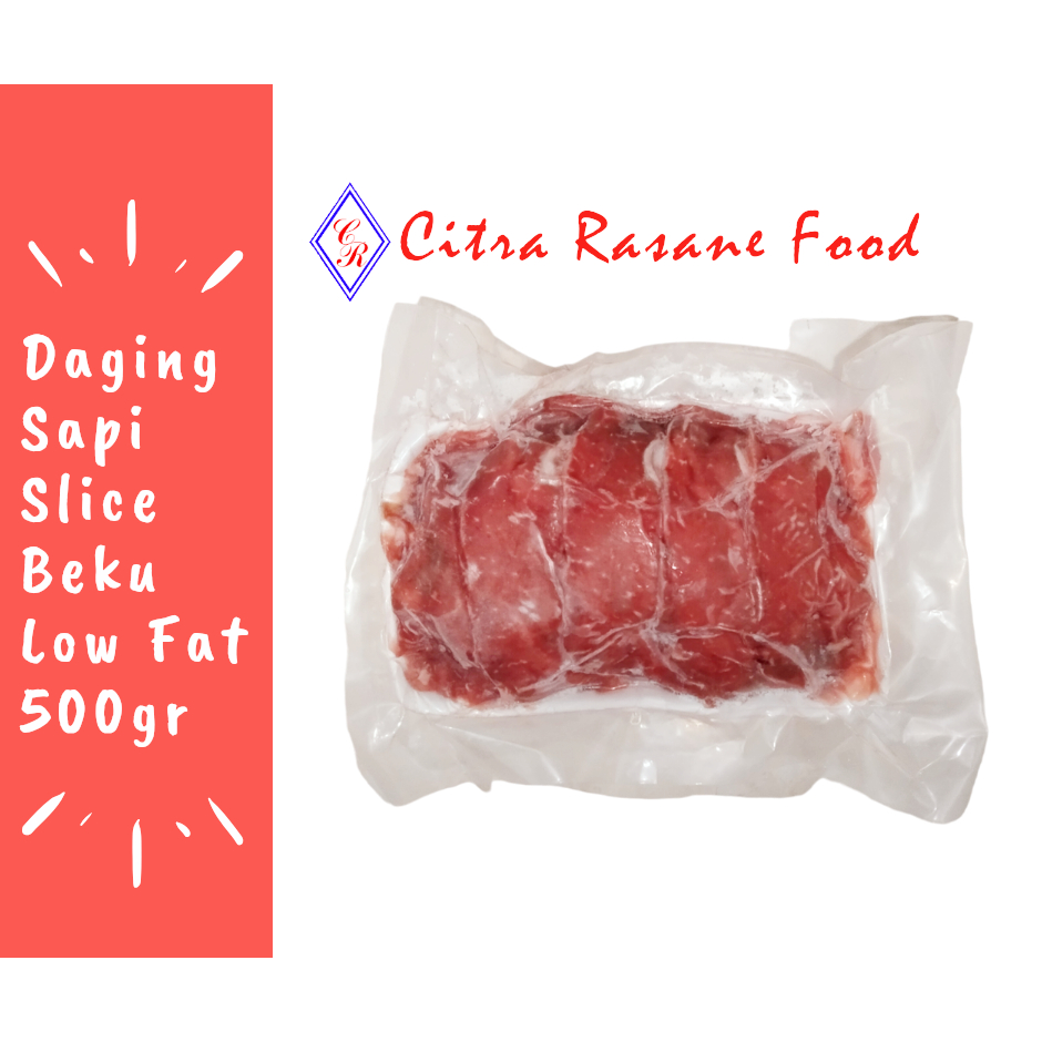 

Daging Sapi Slice Beku Low Fat 500gr
