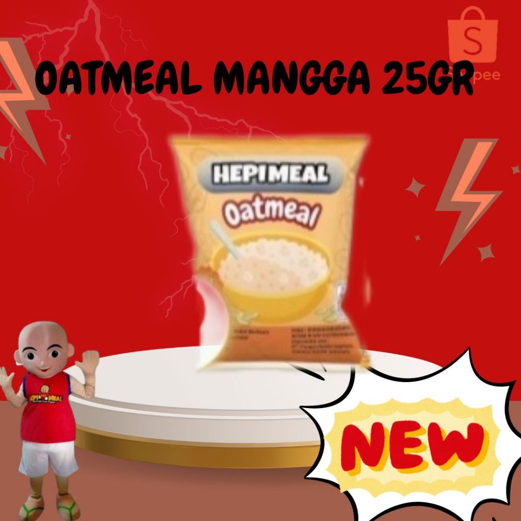 

OATMEAL MANGGA KEMASAN 25GR HEPIMEAL